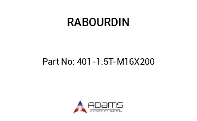 401-1.5T-M16X200 401-1.5T-M16X200