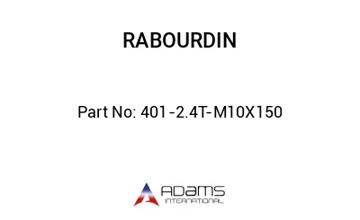 401-2.4T-M10X150 401-2.4T-M10X150