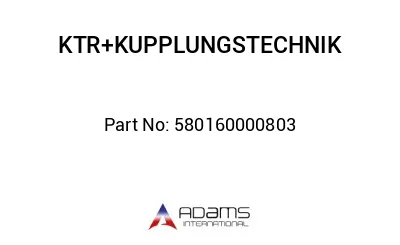 580160000803 580160000803