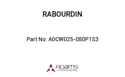 A0CW025-080P1S3