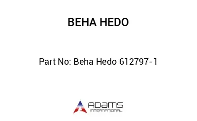 Beha Hedo 612797-1 Beha Hedo 612797-1