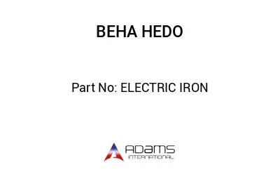 ELECTRIC IRON ELECTRIC IRON